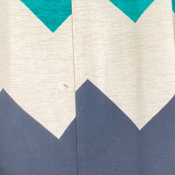 Windsor multicolor chevron pattern maxi long skirt - Picture 4 of 4